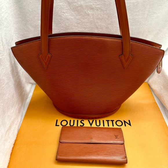 Louis Vuitton Epi Saint Jacques Shoulder Bag Large with FREE long wallet - Picture 3 of 13